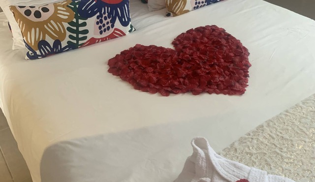 Lovely suite with spa and private sauna