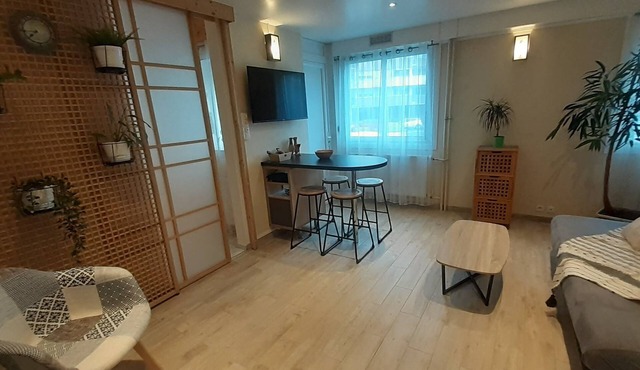 Lovely T2 apartment with balcony "Le nid Libaud".