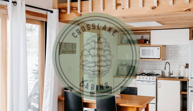 Lovely Tiny-House Cabin on Crosslake + Sauna + Bonfire + Scenic Views