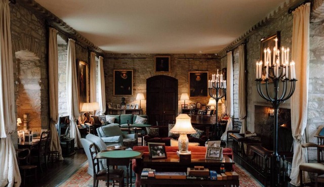 Lovingly restored castle in the Scottish Borders