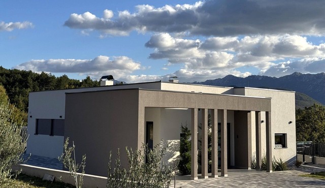 Lovreć Hillside Villa with pool