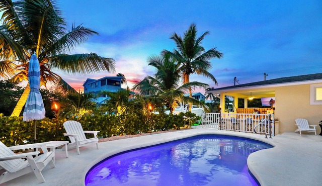 Lower Keys PARADISE 200 Ft of Dockage, Heated Pool, Quick Atlantic Access