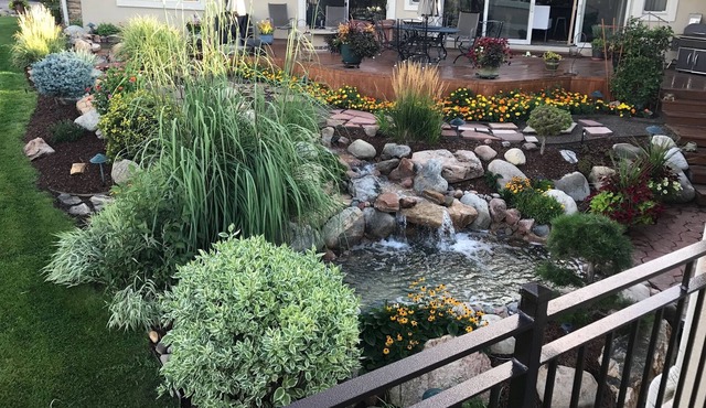 Lower Level of Ranch Style House with Walkout Basement. Mountain Views