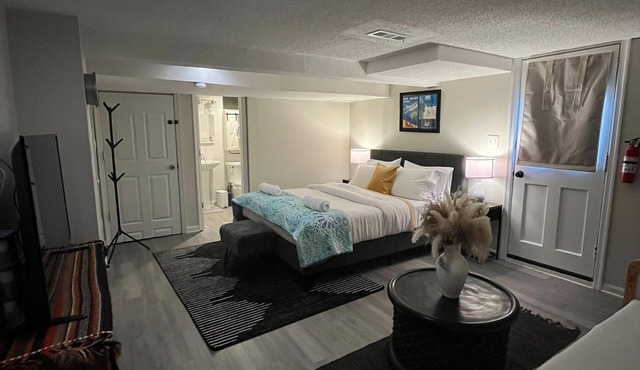 Lower Level Studio Apartment with Private Entrance