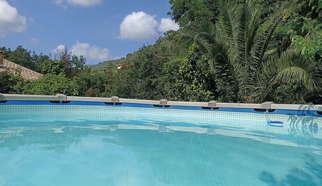 Lower villa with forest view terrace 4-9P