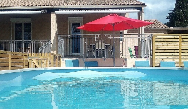 Lucinkas: Modern villa with 3 bedrooms, 2 bathrooms, pool and privat garden