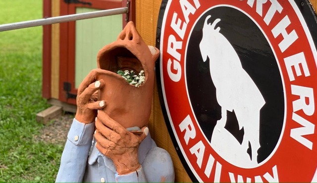 Lucky Buck Tiny House | Outdoor Shower