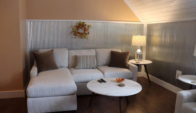 Lucy's Loft above the Nashville Fudge Kitchen in the heart of Nashville, Indiana