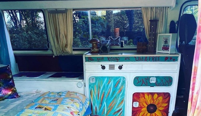 Lucy the Hippy van getaway