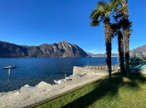 Luganersee, Pool, Strand, Parkplatz, Suite