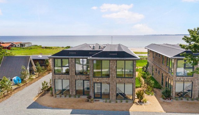 Luksus ferielejlighed med 3 soverum ved stranden i Kerteminde