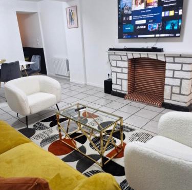 Lumineuse avec jardin