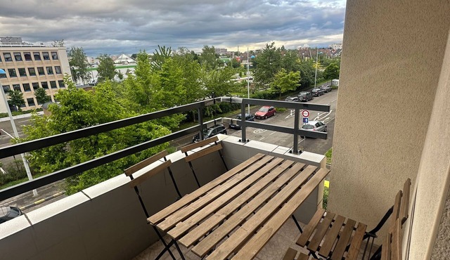 Lumineux Trois Pièces Avec vue Dégagée