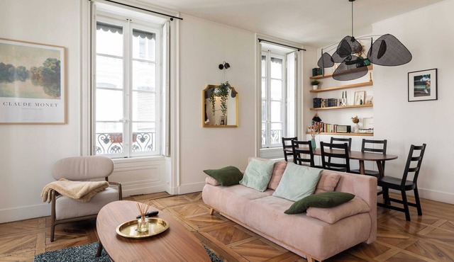 Luminous Apartment 2br/4p - Bellecour/place Ampere