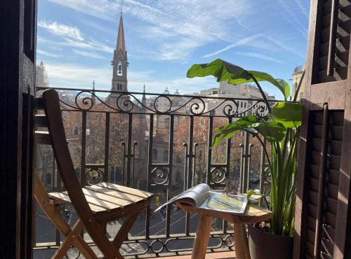 Luminous Designer Loft Style Apt Eixample Views By MyRentalHost