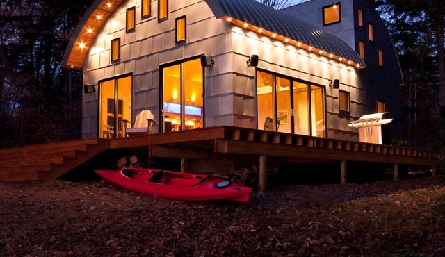 Lunahawasset on Damariscotta Lake with Air-Conditioning and Spectacular Sunsets