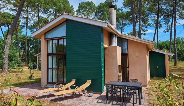 Lush villa in a nature reserve with a castle