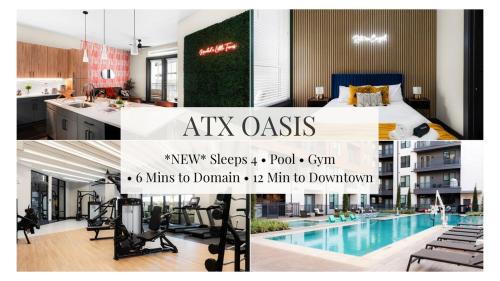 Lux 1BR Near Downtown & Domain Pool, Gym