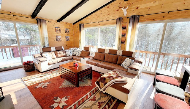 Lux cozy Log Mountain Cabin/lake views