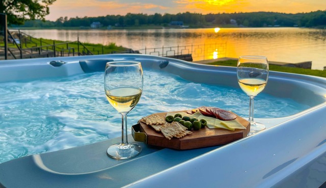 Lux Lake Home w Hot Tub, Game Room & Much More!