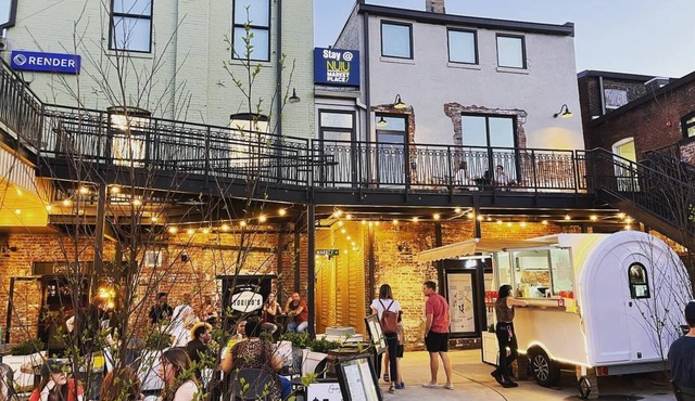 Lux NULU | Walk to Eats Bars Distilleries Shopping