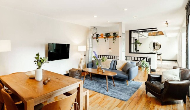 Lux Parkside 1BR | Patio & Sun Deck | Free Parking