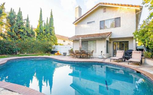 Luxe 2-Story Oasis with Private Pool & Backyard