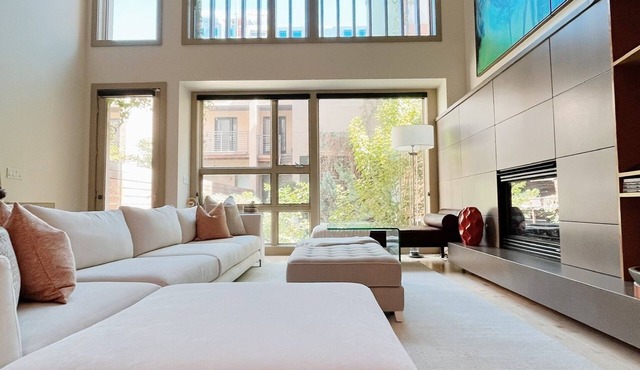 Luxe 6 story house w parking! Walk to museums, Convention Center, shops & cafes.