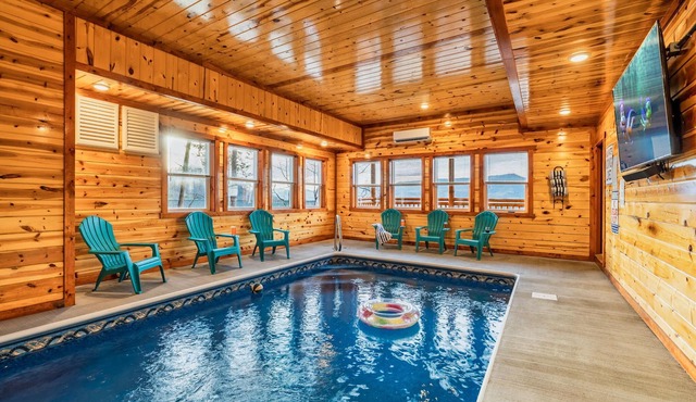 Luxe Cabin | Pool | Theatre & Games