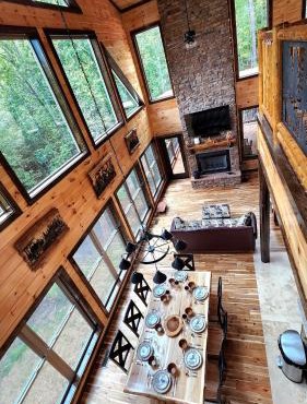 Luxe Cabin with Game Room, Hot Tub & Firepit