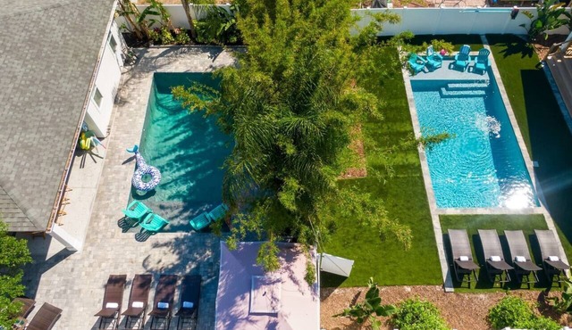 Luxe Compound: 2 Homes with 2 Heated Pools