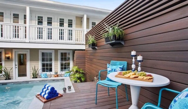 Luxe Duplex with Heated Pool | Near River St