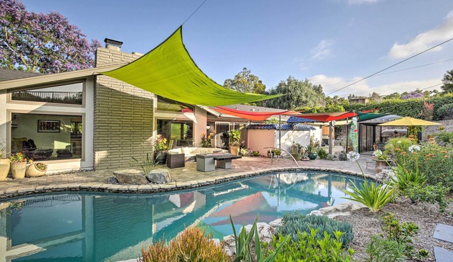 Luxe El Cajon Oasis w/Pool, Fire Pit & Pavilion