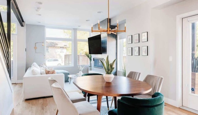 Luxe Getaway | Yard + Roof Deck | 4 Story Townhome