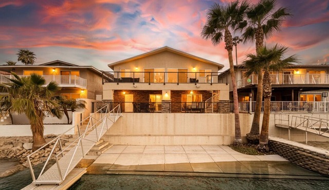 Luxe Home on Colorado River w/Bunk Room for Kids, Boat Dock & Beautiful Views!