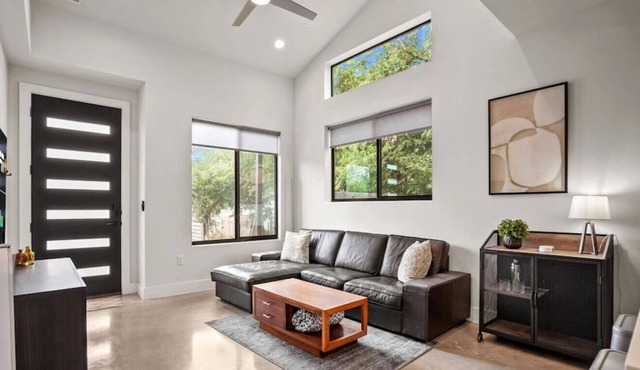Luxe King Primary + Comfort and Cool Shaded Patio