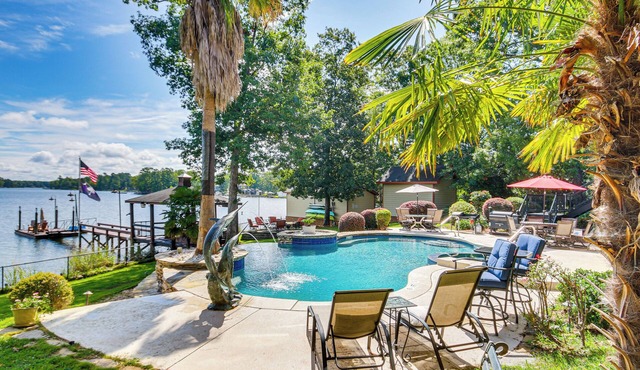 Luxe Lakefront Apartment w/Shared Pool & Dock!