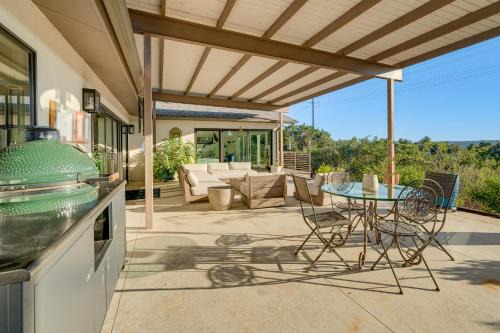 Luxe Mid-Century Austin Home with Canyon Views