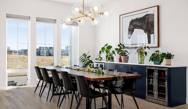 Luxe modern 6,500 sq ft house - situated on park