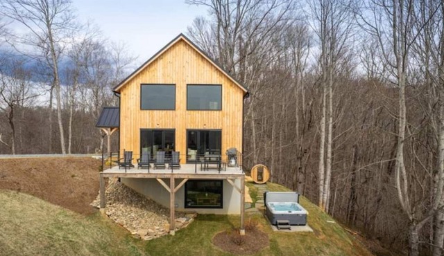 Luxe Mountaintop Sanctuary+Sauna+Hot Tub+EVCharger