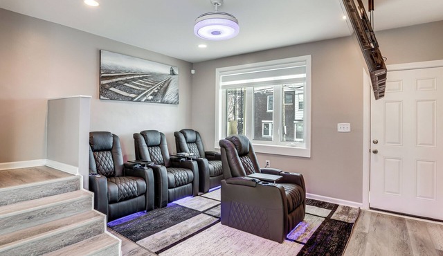 Luxe Philly Home w/Indoor Jacuzzi & 100-Inch TV!