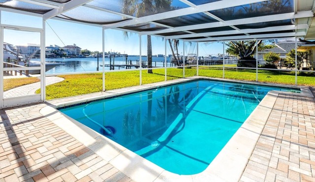 Luxe Private Waterfront Getaway with Pool in Ozona