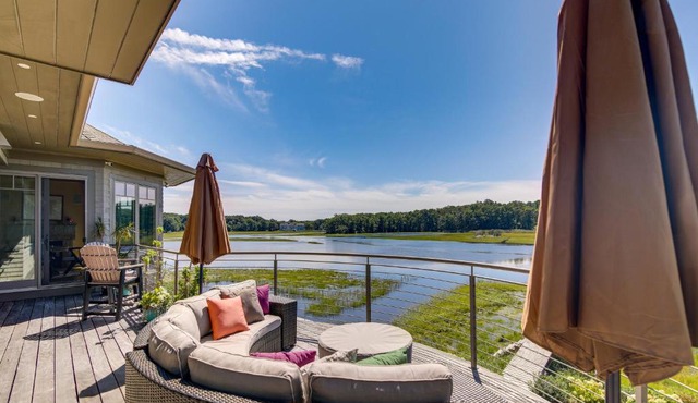 Luxe Scituate Vacation Rental with Private Hot Tub!