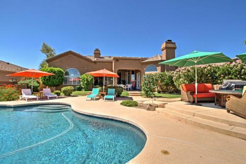 Luxe Scottsdale Home w/Pool & Mountain Views!