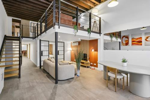 Luxieux Loft 126m2 - Spacieux et Lumineux, Lyon 6ème