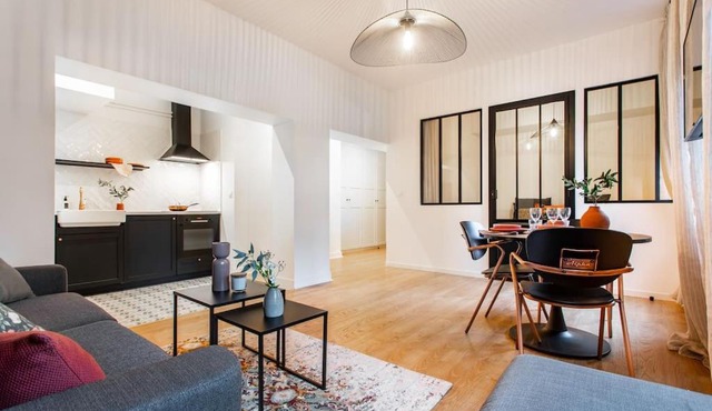 Luxuous loft in the jourdains'village-Imhost