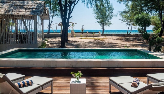 LUXURIOUS 4BR Villa, West Coast Of Gili Trawangan! - BEST SNORKELING SPOT!