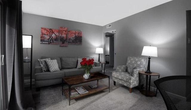 Luxurious 2-Bedroom Abode with Elevated Comforts Near Main Street