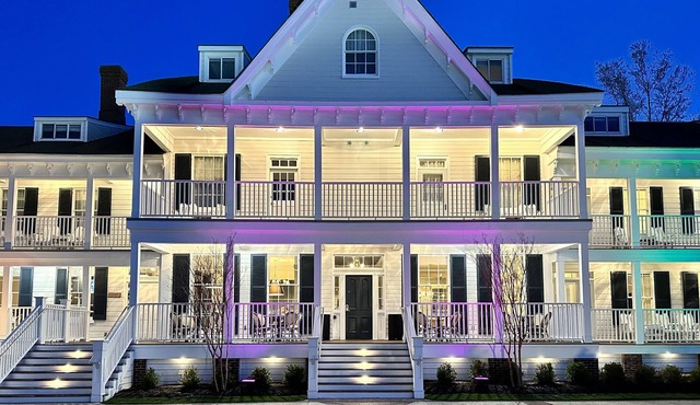 Luxurious 24-Bedroom Mansion Retreat complete with private pool & public dining.
