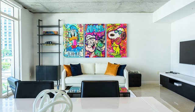 Luxurious 2bd/2ba Condo in Wynwood w/Pool & FREE Parking